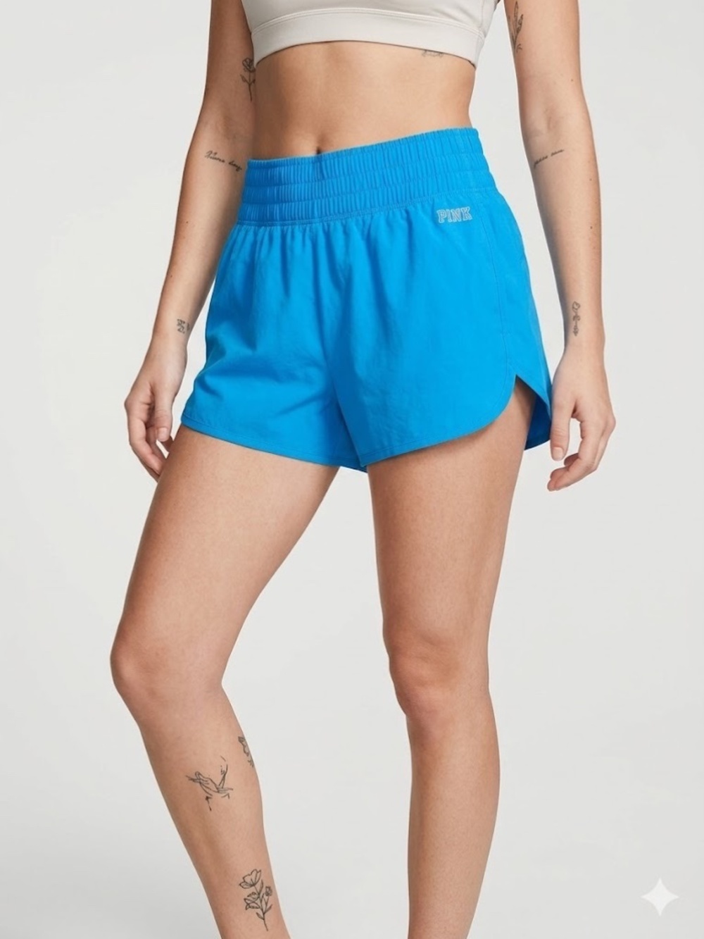 Victoria’s Secret PINK Blue Active Shorts | Size Medium | EUC